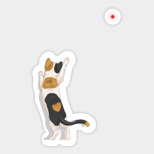 Get the Red Dot! Sticker